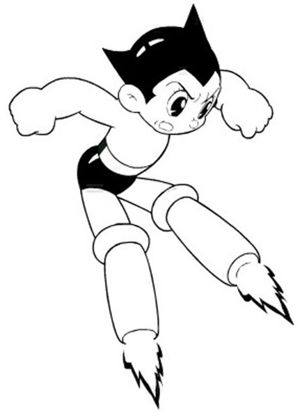 Astro Boy do druku