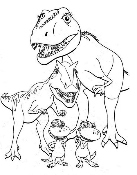 Dinopociąg dla dzieci