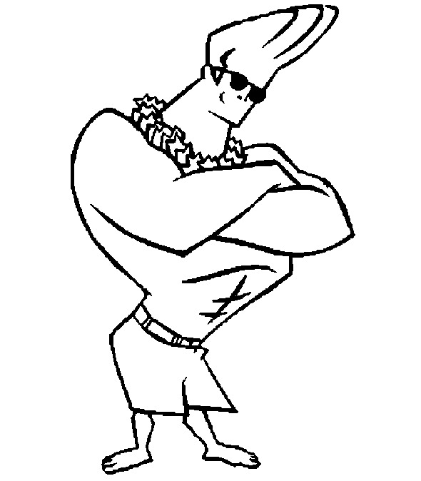 Johny Bravo na wakacjach