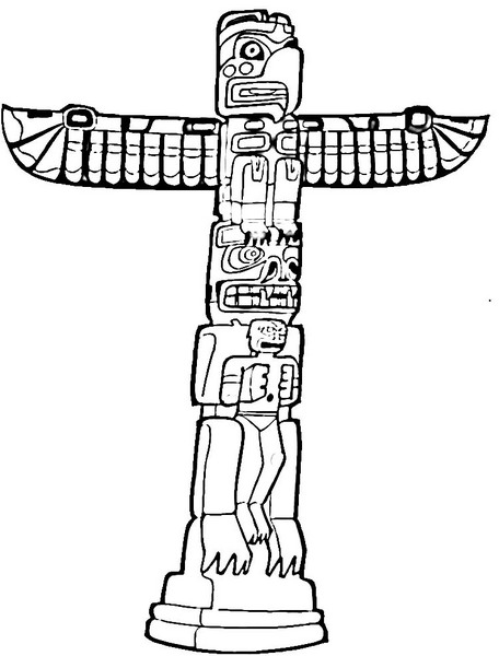 Indiański totem