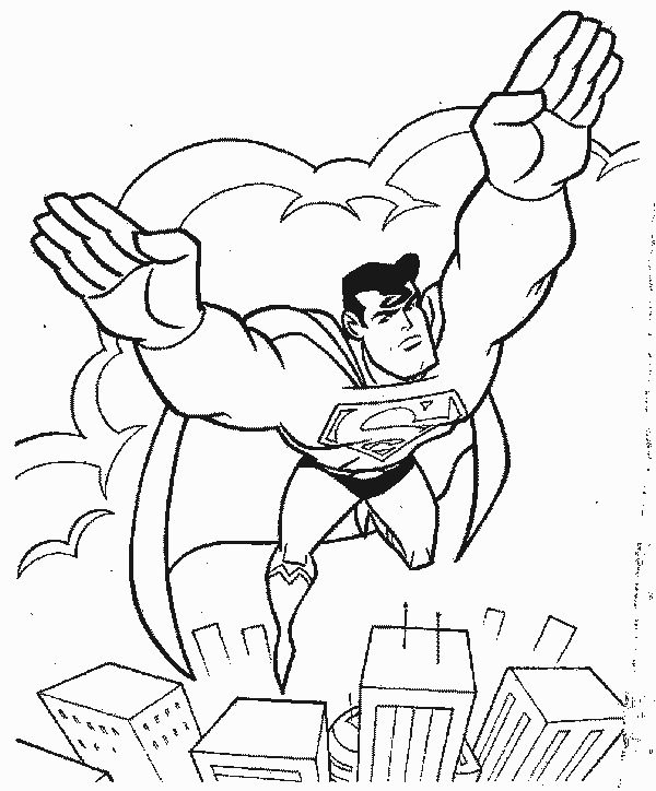 Superman w akcji!
