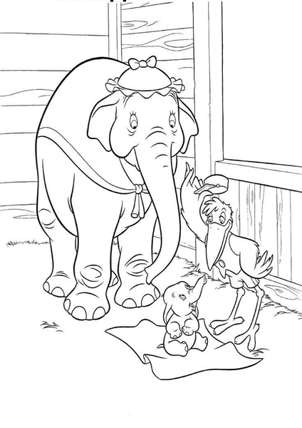 Mały słonik z bajki