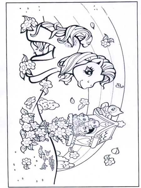 Pony na spacerze
