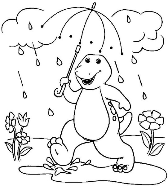 Spacer pod parasolem