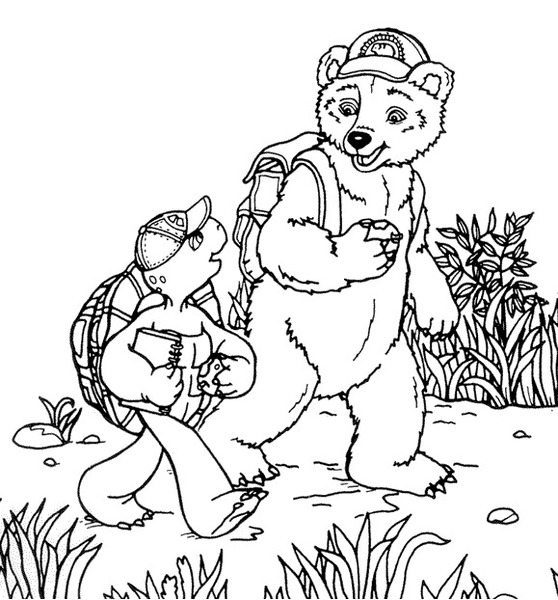 Żółw Franklin idzie na wycieczkę