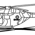 Helikopter Wojskowy do druku